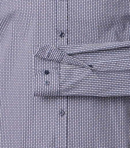 Hemden extra lange mouw blauw VENTI - Image 2