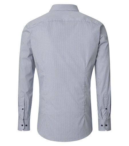 Hemden extra lange mouw blauw VENTI - Image 4