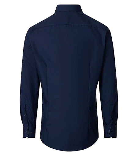 Hemden extra lange mouw blauw VENTI - Image 4