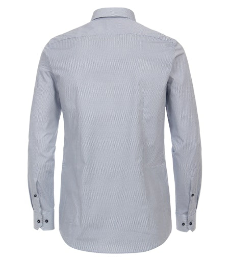 Hemden extra lange mouw blauw VENTI - Image 4