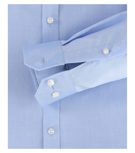 Hemden extra lange mouw blauw VENTI - Image 2