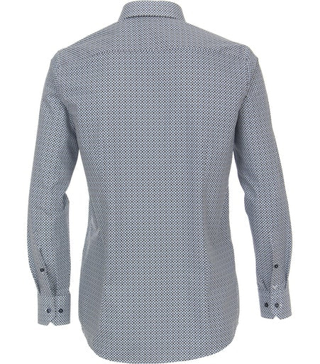 Hemden extra lange mouw blauw VENTI - Image 8