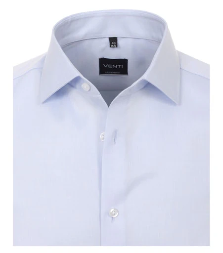 Hemden extra lange mouw blauw VENTI - Image 3
