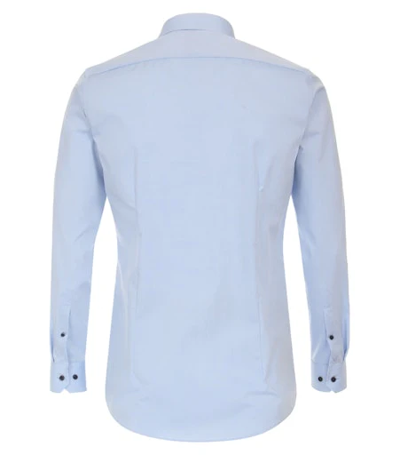 Hemden extra lange mouw blauw VENTI - Image 4