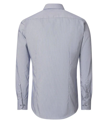 Hemden extra lange mouw blauw VENTI - Image 4