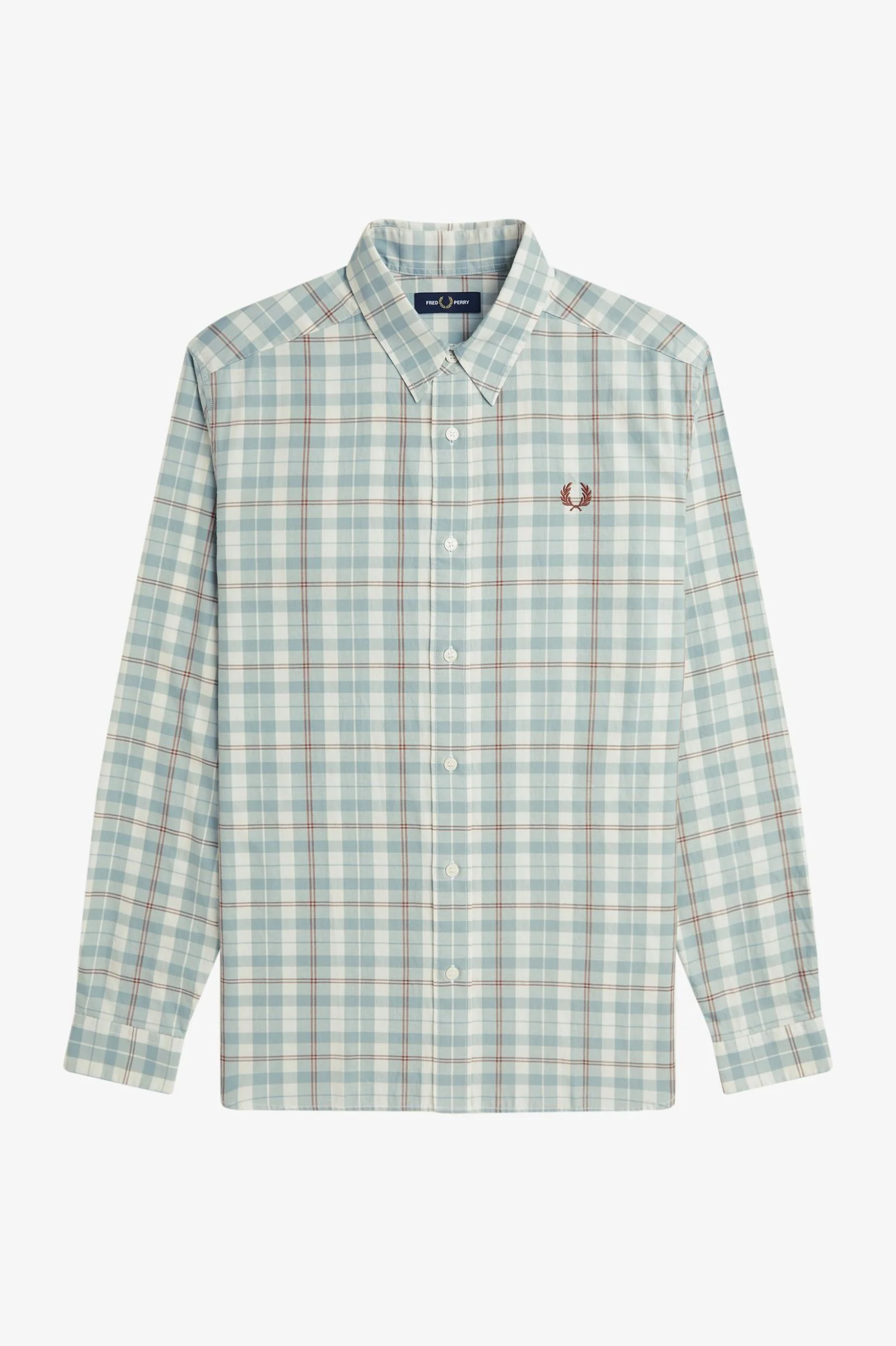 Hemden korte mouw beige Fred Perry - Image 2
