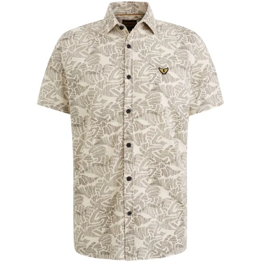 Hemden korte mouw beige PME