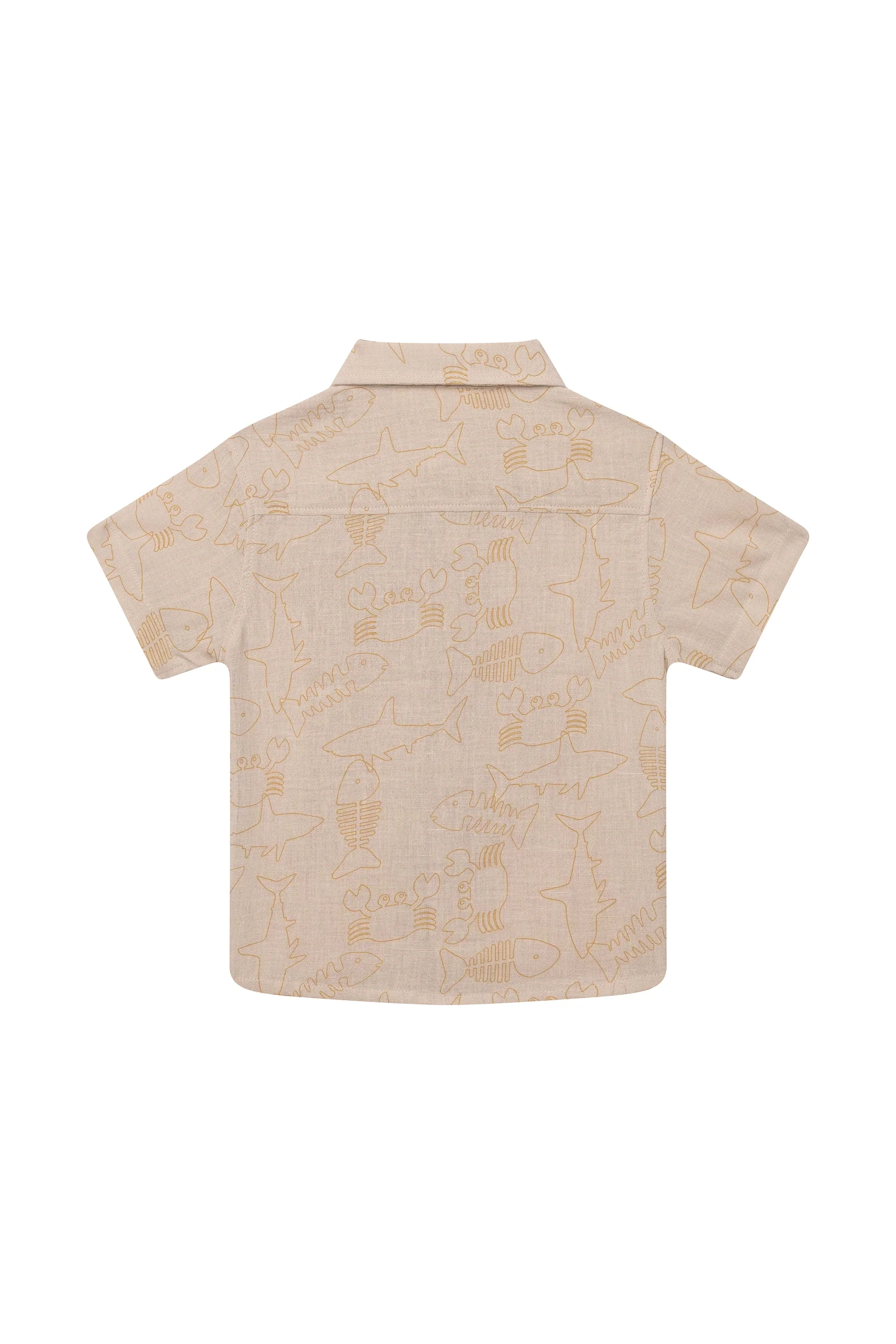 Hemden korte mouw beige Someone - Image 2
