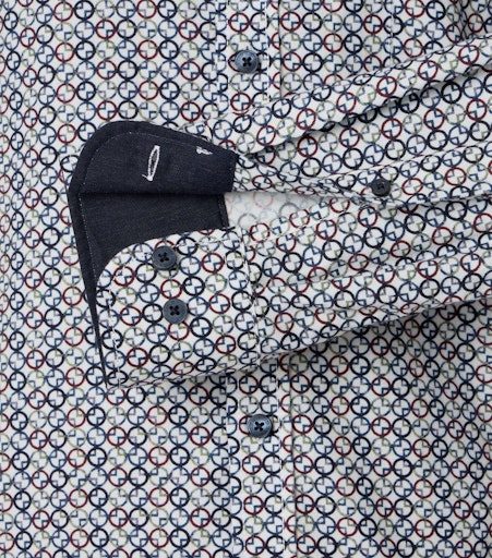 Hemden lange mouw blauw Casa Moda - Image 2