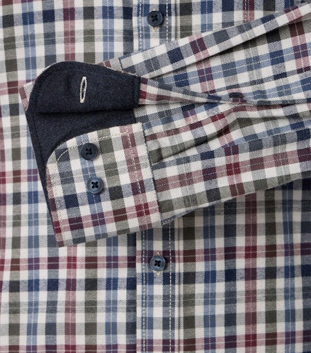 Hemden lange mouw blauw Casa Moda - Image 2