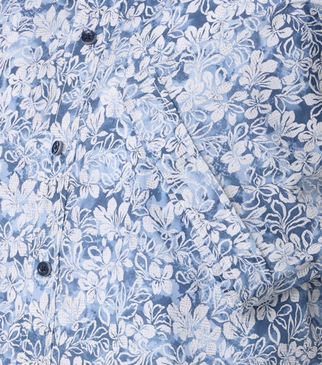 Hemden korte mouw blauw Casa Moda - Image 2