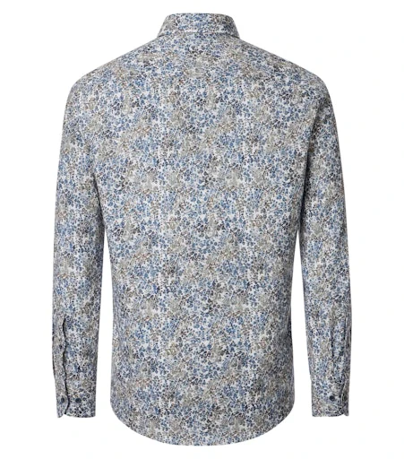 Hemden lange mouw blauw Casa Moda - Image 4