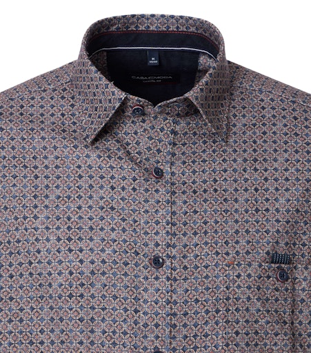 Hemden lange mouw blauw Casa Moda - Image 3