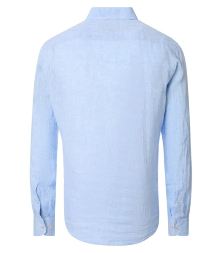 Hemden lange mouw blauw Casa Moda - Image 4