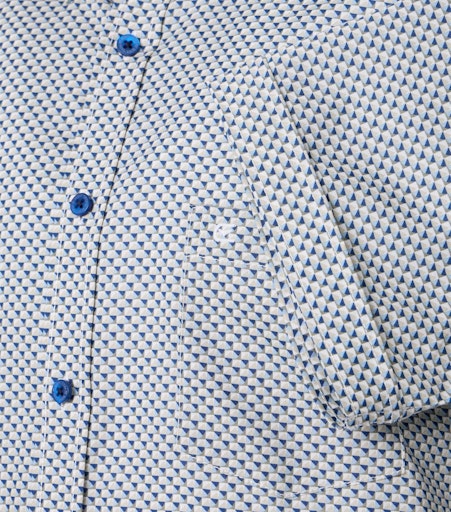 Hemden korte mouw blauw Casa Moda - Image 2