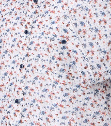 Hemden korte mouw blauw Casa Moda - Image 2