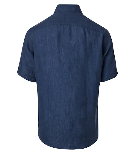 Hemden korte mouw blauw Casa Moda - Image 4