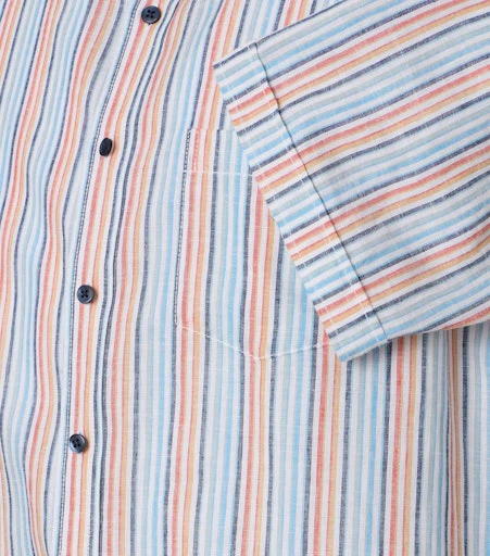 Hemden korte mouw blauw Casa Moda - Image 2