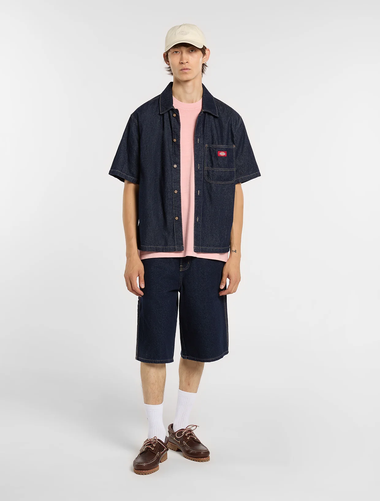 Hemden korte mouw blauw Dickies - Image 3