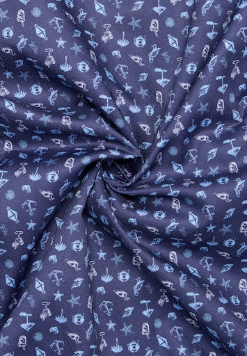 Hemden korte mouw blauw ETERNA - Image 3
