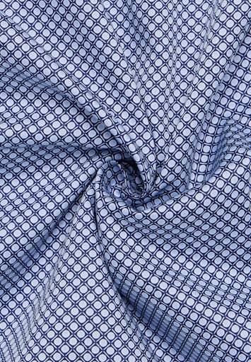 Hemden korte mouw blauw ETERNA - Image 3