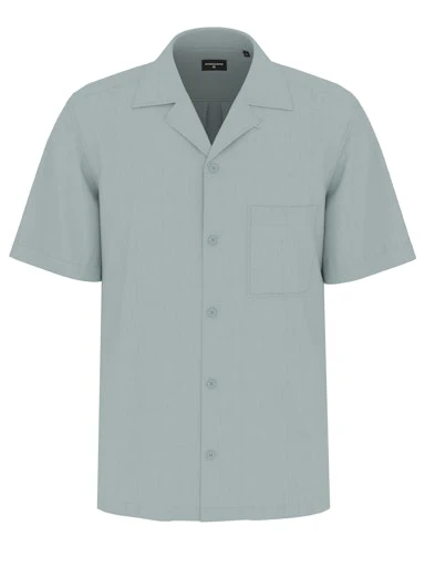 Hemden korte mouw blauw Strellson