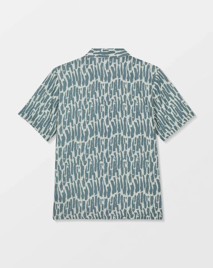 Hemden korte mouw blauw VOLCOM - Image 2
