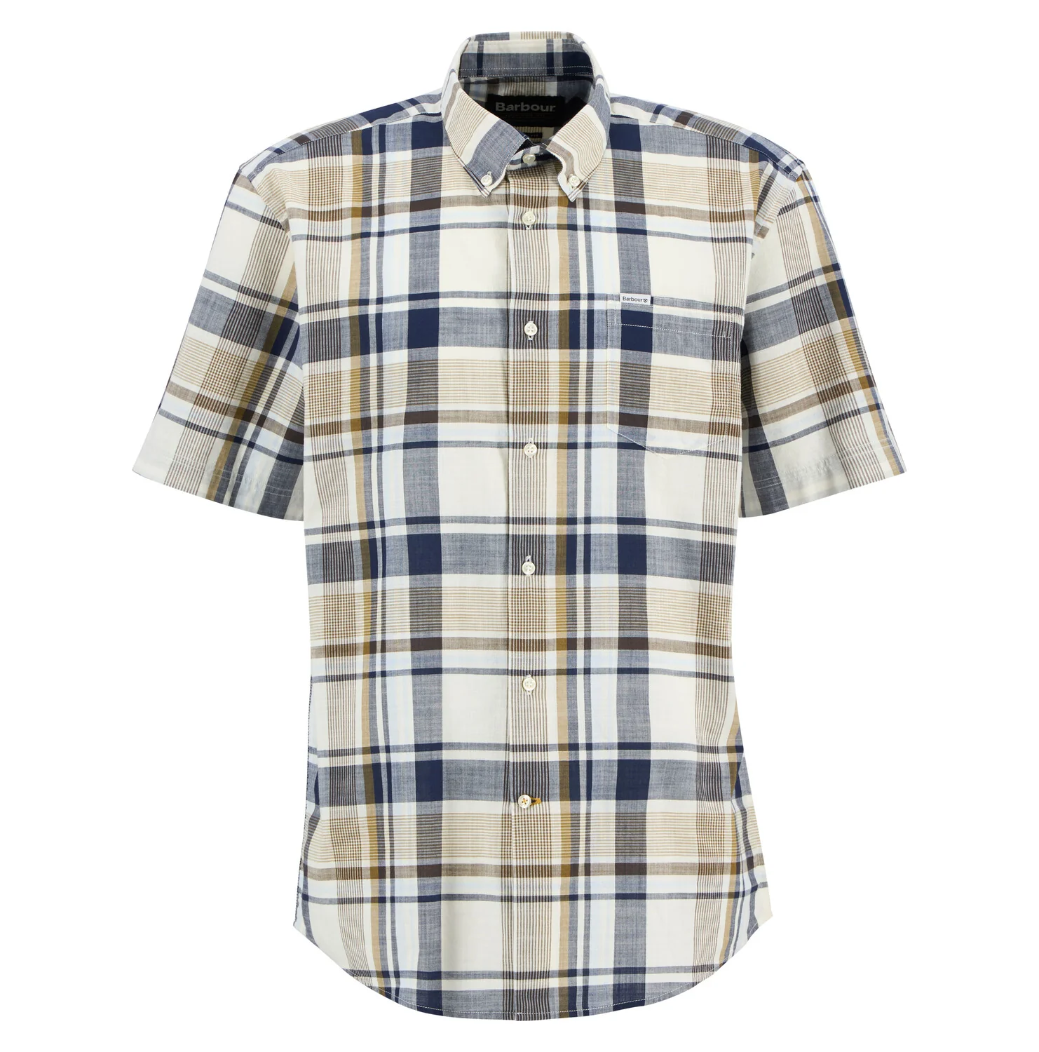 Hemden korte mouw bruin Barbour - Image 2