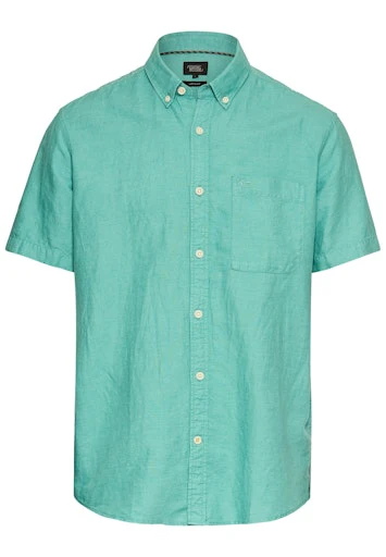 Hemden korte mouw groen Camel active