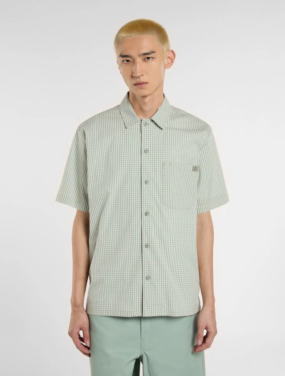 Hemden korte mouw groen Dickies