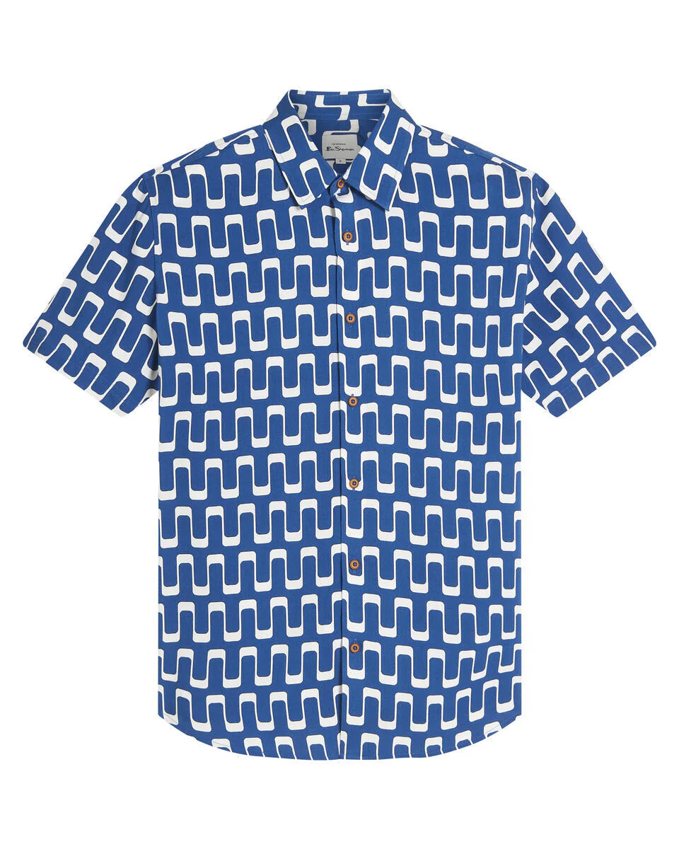 Hemden korte mouw multicolor Ben Sherman