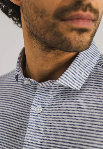 Polo's korte mouw blauw State of Art - Image 4