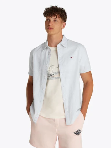 Hemden korte mouw multicolor Tommy Jeans