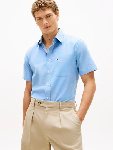 Hemden korte mouw multicolor Tommy Hilfiger