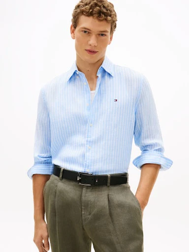 Hemden korte mouw multicolor Tommy Hilfiger