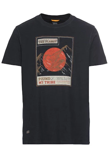 T-shirts korte mouw navy Camel active