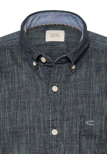 Hemden korte mouw navy Camel active - Image 3