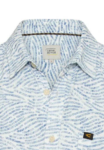 Hemden korte mouw navy Camel active - Image 3