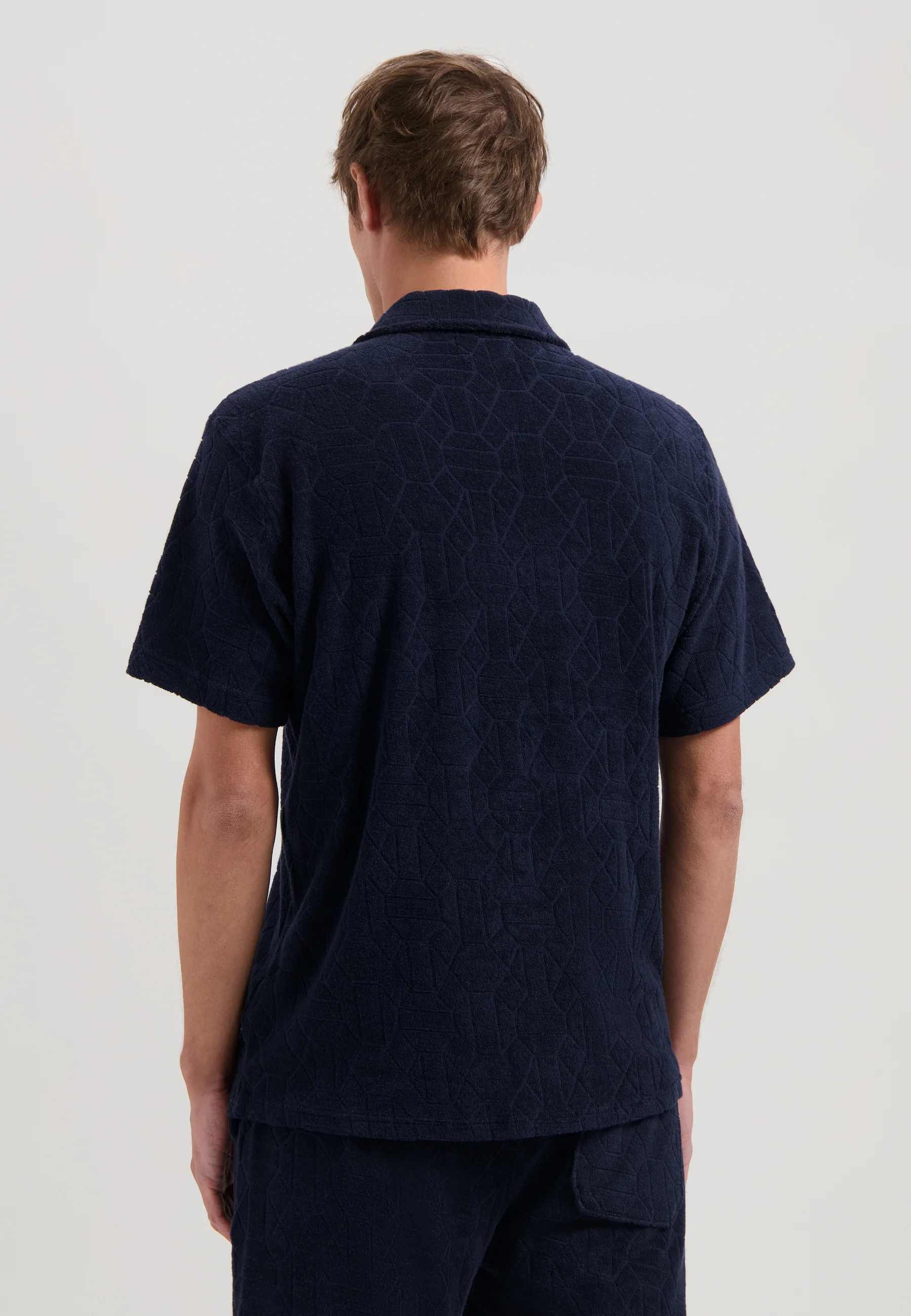 Hemden korte mouw navy Dstrezzed - Image 3