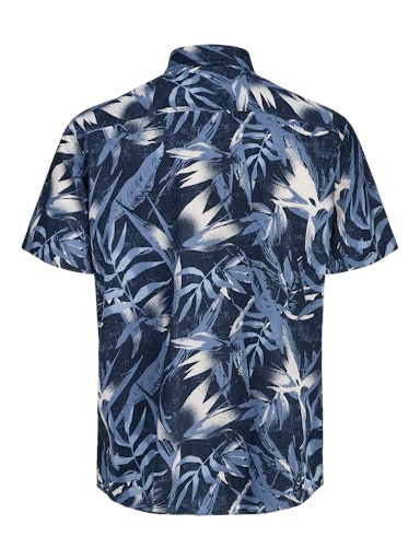 Hemden korte mouw navy JACK & JONES JUNIOR - Image 2