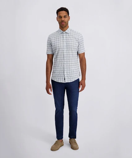 Hemden korte mouw navy Pierre Cardin - Image 3