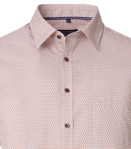 Hemden korte mouw oranje Casa Moda - Image 3
