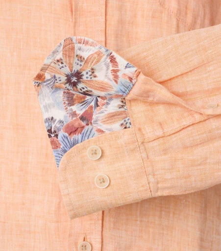 Hemden lange mouw oranje Casa Moda - Image 2