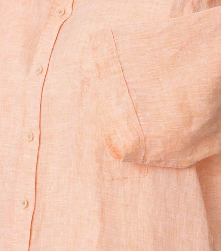 Hemden korte mouw oranje Casa Moda - Image 2