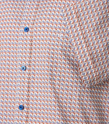 Hemden korte mouw oranje Casa Moda - Image 2