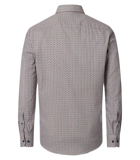 Hemden lange mouw oranje Casa Moda - Image 4
