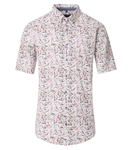 Hemden korte mouw multicolor Casa Moda