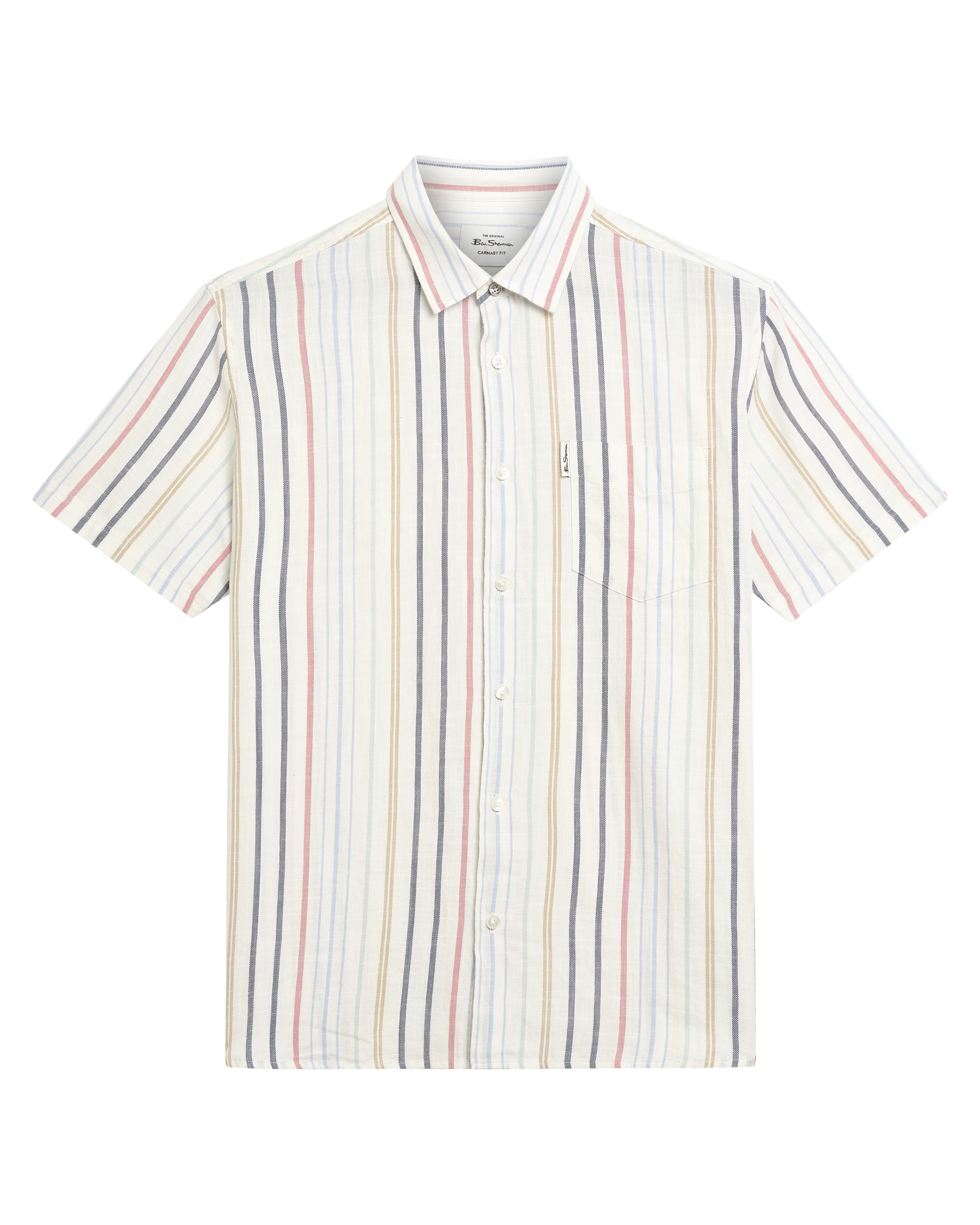 Hemden korte mouw wit Ben Sherman - Image 2