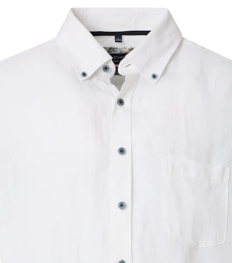 Hemden lange mouw wit Casa Moda - Image 3