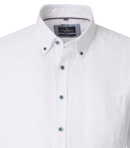 Hemden korte mouw wit Casa Moda - Image 3